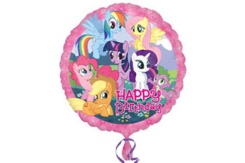 18 Inch My Little Pony Happy Birthday Balloon